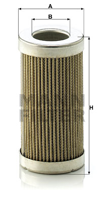 Filter, drifthydraulik MANN-FILTER HD 57/5