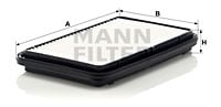 Luftfilter MANN-FILTER C 2622