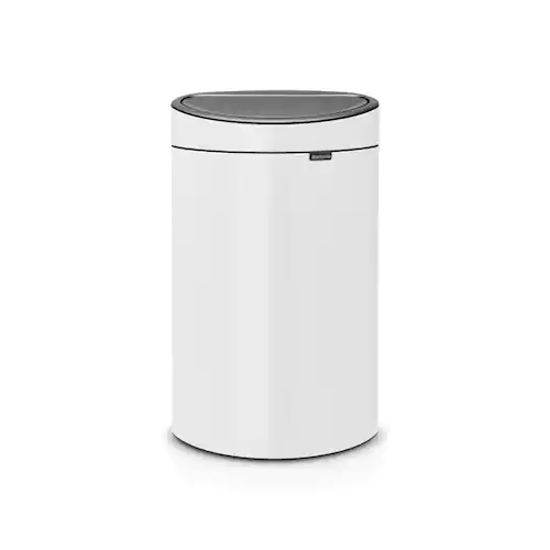 BRABANTIA Papperskorg Touch Bin New 40L Vit