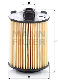 Oljefilter MANN-FILTER HU 8014 z
