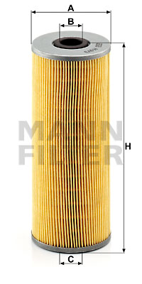 Oljefilter MANN-FILTER H 973 x