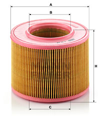 Luftfilter MANN-FILTER C 18 108