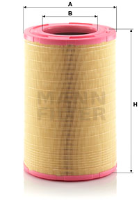 Luftfilter MANN-FILTER C 31 1410