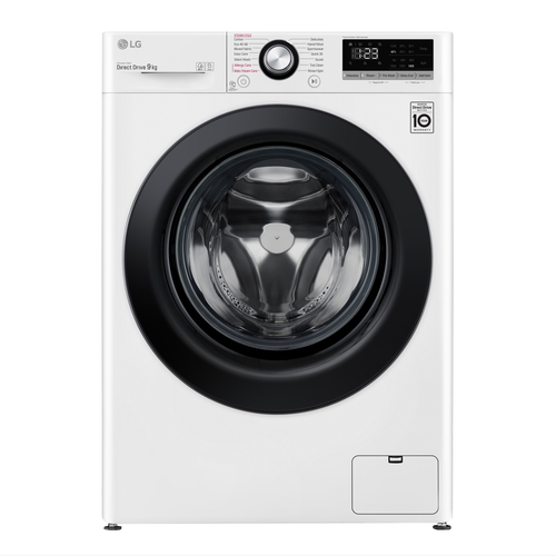 Lg F4wv409s3we Frontmatad Tvättmaskin - Vit