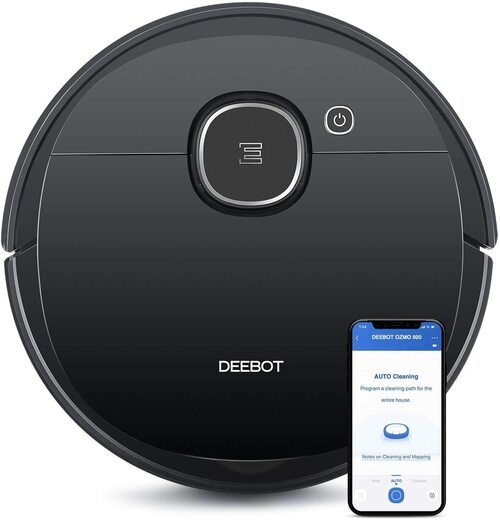 Ecovacs Deebot Ozmo 920 Robotdammsugare - Svart