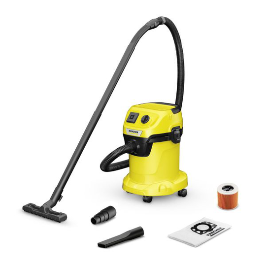 Kärcher WD 3 P Grovdammsugare 1000 W