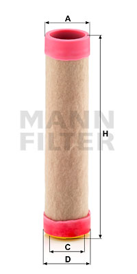 Sekundärluftfilter MANN-FILTER CF 100