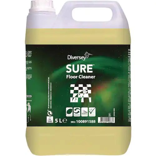 SURE® Golvrengöring, växtbaserad och 100 % nedbrytbar, 5l