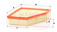 Luftfilter MANN-FILTER C 29 230