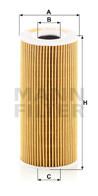Oljefilter MANN-FILTER HU 7026 z