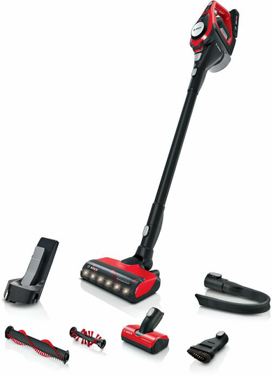 Bosch Unlimited Pro Animal Sladdlösa Dammsugare - Röd