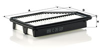 Luftfilter MANN-FILTER C 26 021