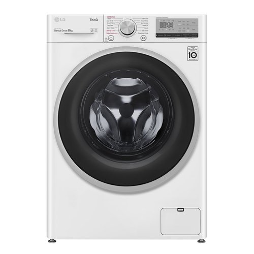 Lg W4wv408s1w Frontmatad Tvättmaskin - Vit