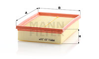 Luftfilter MANN-FILTER C 24 028
