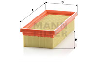 Luftfilter MANN-FILTER C 2039