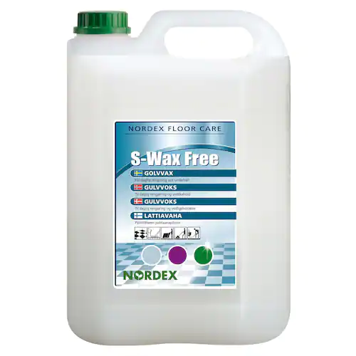 NORDEX Golvunderhåll S-wax Free 5l
