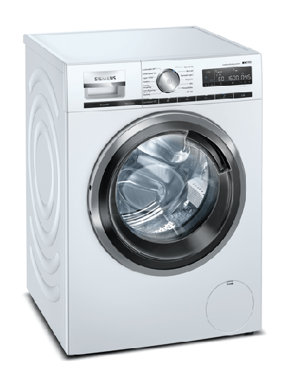Siemens Wm6hxk0ldn Iq700 Frontmat. Tvättmaskiner - Vit