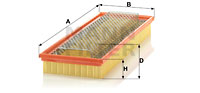 Luftfilter MANN-FILTER C 48 183