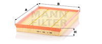 Luftfilter MANN-FILTER C 36 145