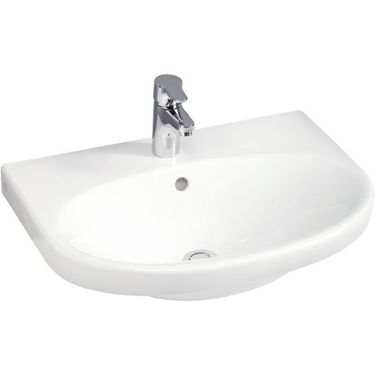 Gustavsberg Nautic 5556 Tvättställ utan blandarhål, bult/konsolmontage