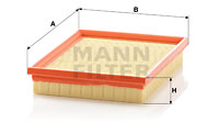 Luftfilter MANN-FILTER C 2256