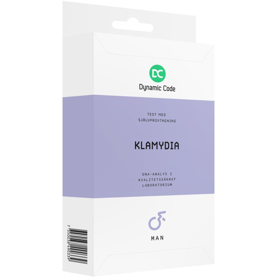Dynamic Code Test Med Självprovtagning - Klamydia - Man