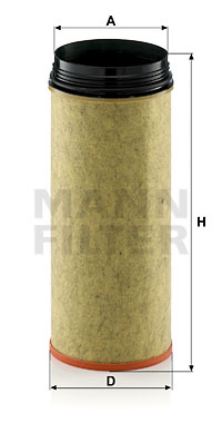 Sekundärluftfilter MANN-FILTER CF 1810
