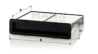 Kupéfilter MANN-FILTER CU 22 004