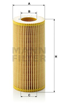 Oljefilter MANN-FILTER HU 721/2 x