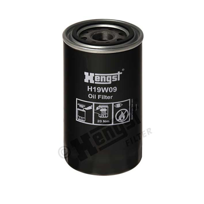 Oljefilter HENGST FILTER H19W09