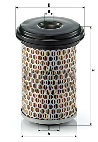 Luftfilter MANN-FILTER C 1157