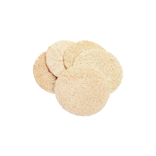 Croll & Denecke Loofah Peeling Pads, 5-pack