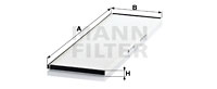 Kupéfilter MANN-FILTER CU 4926