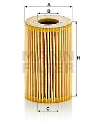 Oljefilter MANN-FILTER HU 7008 z