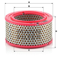 Luftfilter MANN-FILTER C 1213
