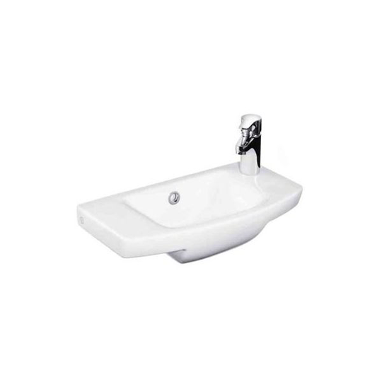 Gustavsberg Logic 5197 Tvättställ 500 x 270 mm, keramik Blandarhål vänster