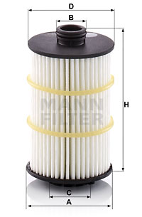Oljefilter MANN-FILTER HU 7024 z