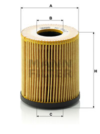 Oljefilter MANN-FILTER HU 816/2 x