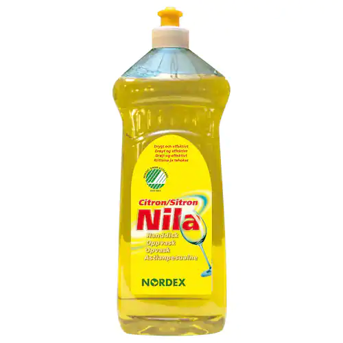 NILA Handdiskmedel, flytande, gul, citron, 1 l