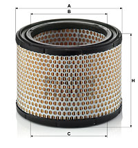 Luftfilter MANN-FILTER C 1989/1