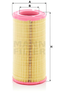 Luftfilter MANN-FILTER C 19 006