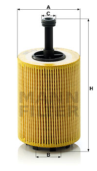 Oljefilter MANN-FILTER HU 719/7 x