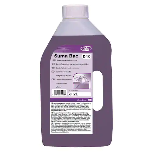 Diversey Rengöringsmedel Suma Bac conc D10 2L