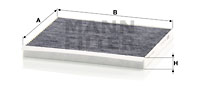 Kupéfilter MANN-FILTER CUK 24 013