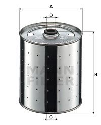 Oljefilter MANN-FILTER PF 1155