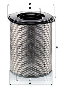 Luftfilter MANN-FILTER C 32 1500