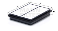 Luftfilter MANN-FILTER C 2697