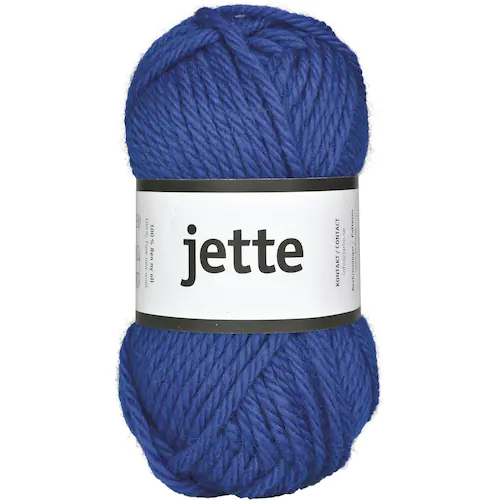 Järbo GARN Ullgarn Jette 50g blå