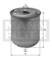 Oljefilter MANN-FILTER ZR 906 x