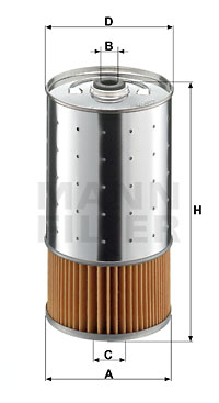 Oljefilter MANN-FILTER PF 1050/1 n